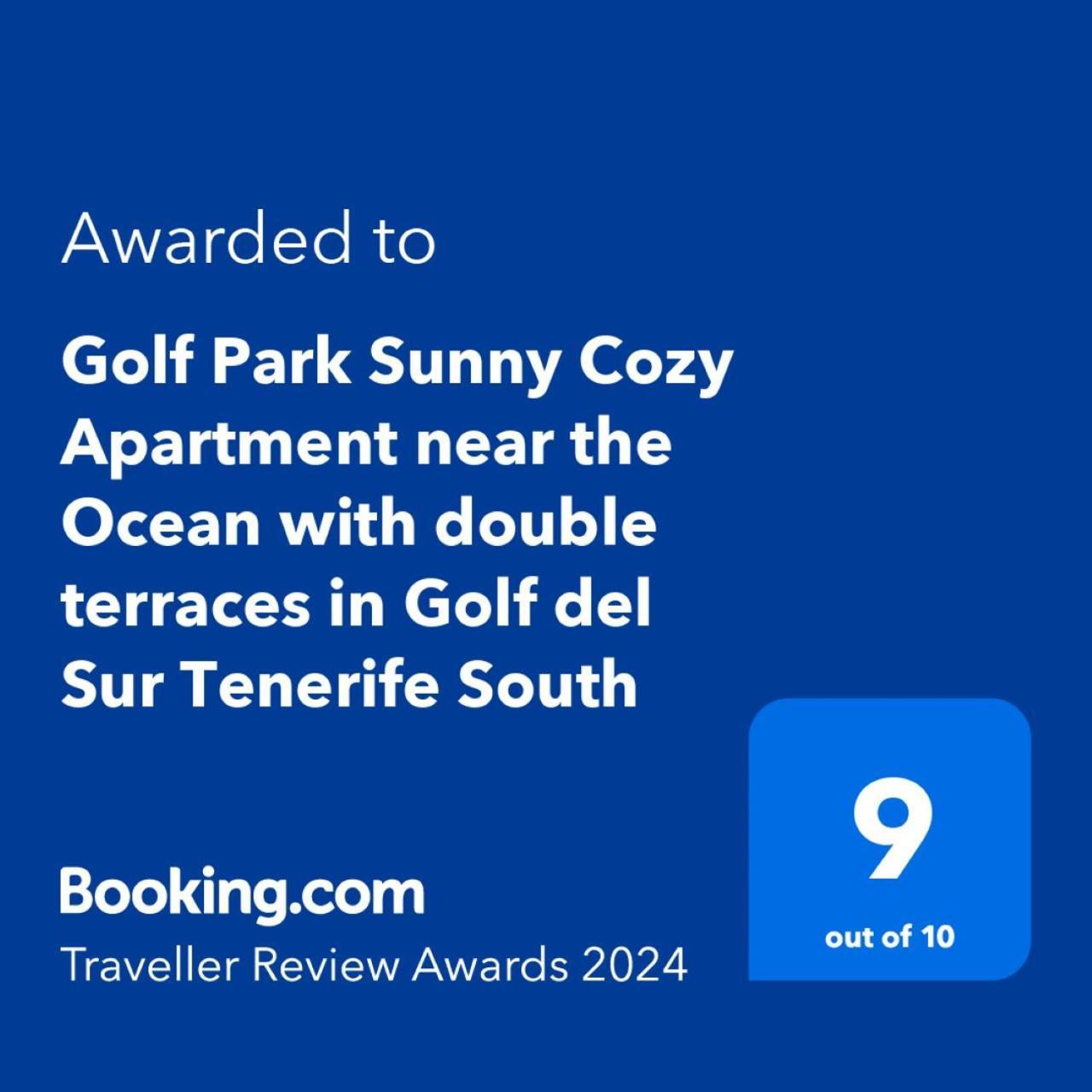 Bookinn Golf Park Sunny Cozy Apartment Near The Ocean With Large Double Terraces, Fiber Wifi, 3 Pools, Bbq Tenerife South San Miguel de Abona Zewnętrze zdjęcie